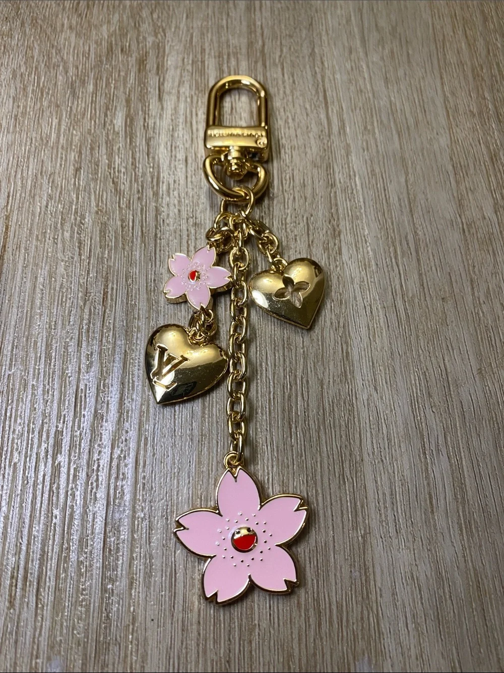 Louis Vuitton bag charm